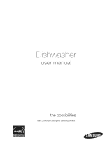 Samsung DW80J3020UB/AA-00 El manual del propietario
