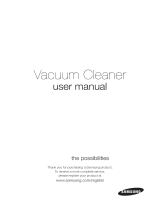 Samsung VC12F70PRJF/AA El manual del propietario