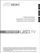Seiki SE26HQ04 Manual de usuario