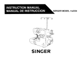 SINGER 14J334 Manual de usuario