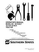 Southern States SO1638LT El manual del propietario
