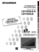 Sylvania LD195SL8 El manual del propietario