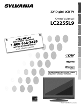 Sylvania LC225SL9 El manual del propietario