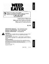 Weed Eater B1750 El manual del propietario