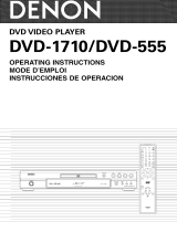 Denon DVD-1710 El manual del propietario
