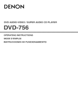 Denon DVD-756 El manual del propietario