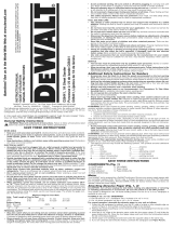 DeWalt D26441 TYPE 1 El manual del propietario