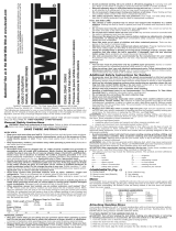 DeWalt D26453 TYPE 1 El manual del propietario