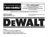 DeWalt DW713 TYPE1 El manual del propietario