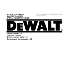 DeWalt DW897 TYPE 1 El manual del propietario
