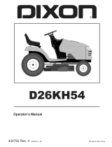 Dixon D26KH54 (96046001300) El manual del propietario
