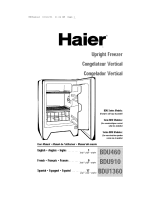 Haier BDU-1360 Manual de usuario