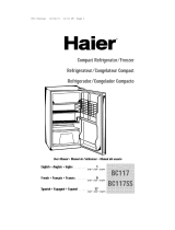 Haier BC-117 Manual de usuario