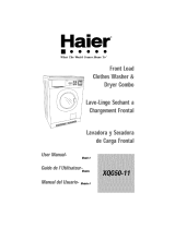 Haier XQG50-11 Manual de usuario