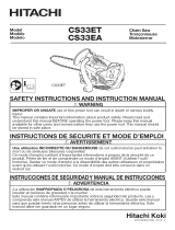 Hitachi CS33ET El manual del propietario