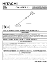 Hitachi CG 24EKS El manual del propietario