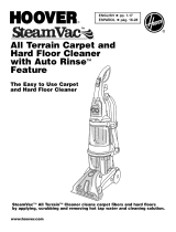 Hoover Steamvac F7452-900 El manual del propietario