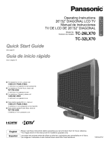 Panasonic TC-26LX70 El manual del propietario