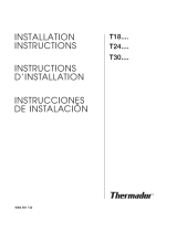 Thermador T24ID80NLP/47 Guía de instalación