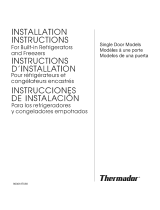 Thermador T24IR70NSP/05 Guía de instalación