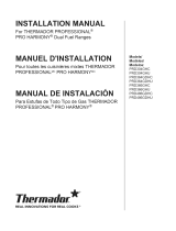 Thermador PRD366GHC/14 Guía de instalación