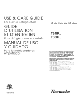 Thermador T24IR70CSS-01 El manual del propietario
