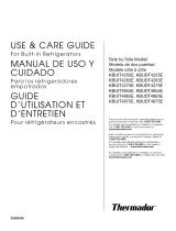 Thermador KBUDT4255E/01 El manual del propietario