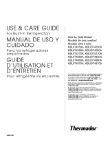Thermador KBUDT4860A/01 El manual del propietario