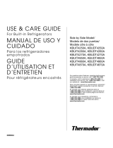 Thermador KBUDT4860A/02 El manual del propietario