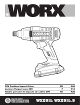 Worx WX291L.9 El manual del propietario