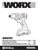 Worx WX916L Manual de usuario