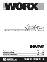Worx Wg291 El manual del propietario