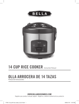 Bella 17235 14-Cup Rice Cooker El manual del propietario