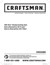 Crafstman CMCS300BLW El manual del propietario