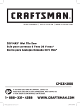 Crafstman CMCS4000M1 El manual del propietario