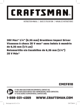 Crafstman CMCF810C2 El manual del propietario