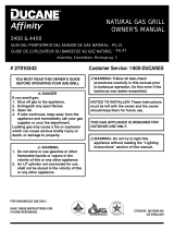 Ducane Affinity 3400/4400 NG (2009-2011) El manual del propietario