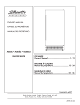 Silhouette Silhouette Professional DIM32D1BSSPR El manual del propietario