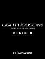 Goal Zero Lighthouse Mini Guía del usuario