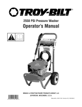 Troy-Bilt 2550 PSI Manual de usuario