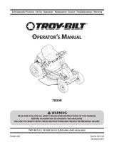 Troy-Bilt TB30R Manual de usuario