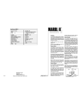 Audiovox Marbl II Manual de usuario