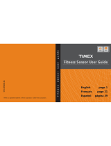 Timex Fitness Sensor Manual de usuario