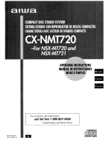 Aiwa NSX-MT720 Operating Instructions Manual
