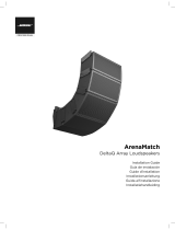 Bose ArenaMatch AM10 Guía de instalación