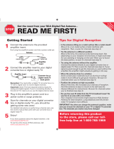 RCA ANT145 Guía de inicio rápido