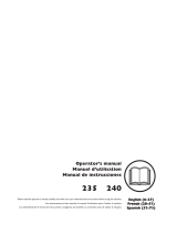 Husqvarna 240e Manual de usuario