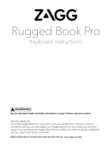 Zagg Rugged Book Pro Instructions Manual