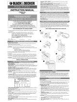 Black & Decker TR165 Manual de usuario