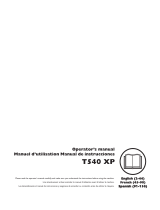 Husqvarna T540 XP II Manual de usuario